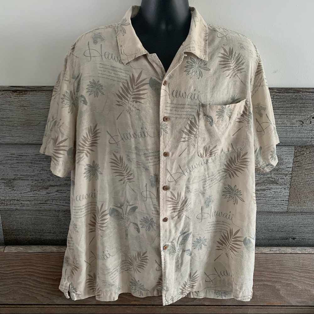 Solitude washable silk mens shirt size XL